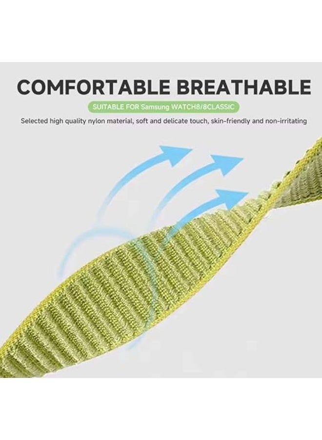 فكرة حلقة رياضية من فيكرا متوافقة مع ساعات هواوي GT4 و GT3 SE و GT2 برو مقاس 46 ملم، مصنوعة من النايلون للجنسين مقاس 22 ملم - Image 5